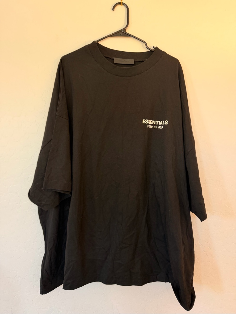 Fear of God Essentials cotton jersey graphic T-shirt size XXL
